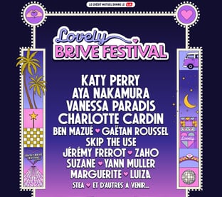 Lovely Brive Festival 2026 affiche
