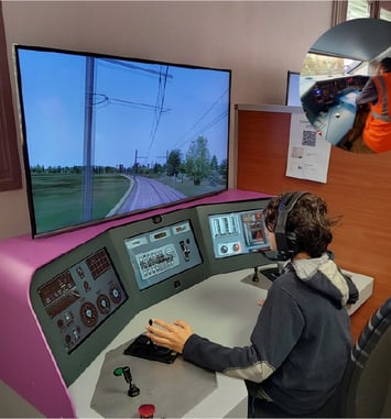 Démonstration : à la découverte des métiers de la traction !