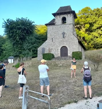 Visite guidée de la cité ouvrière d'Aynes, Barrage de l'Aigle